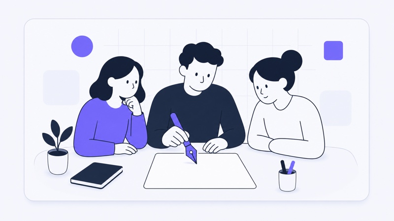 An editorial desk icon representing Swift Spins' independent research and review process